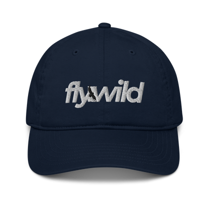 Baseball cap Fly Wild White