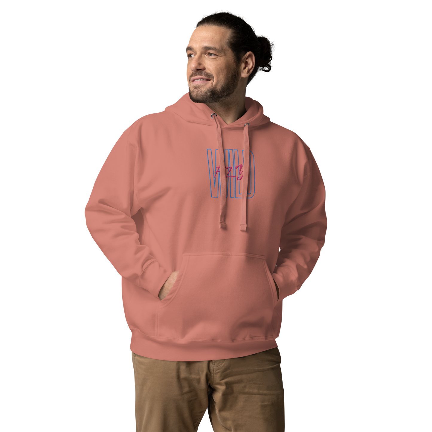 Flashback de neón (sudadera con capucha)