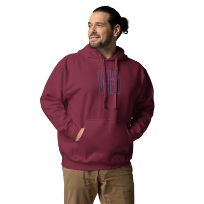 Flashback de neón (sudadera con capucha)